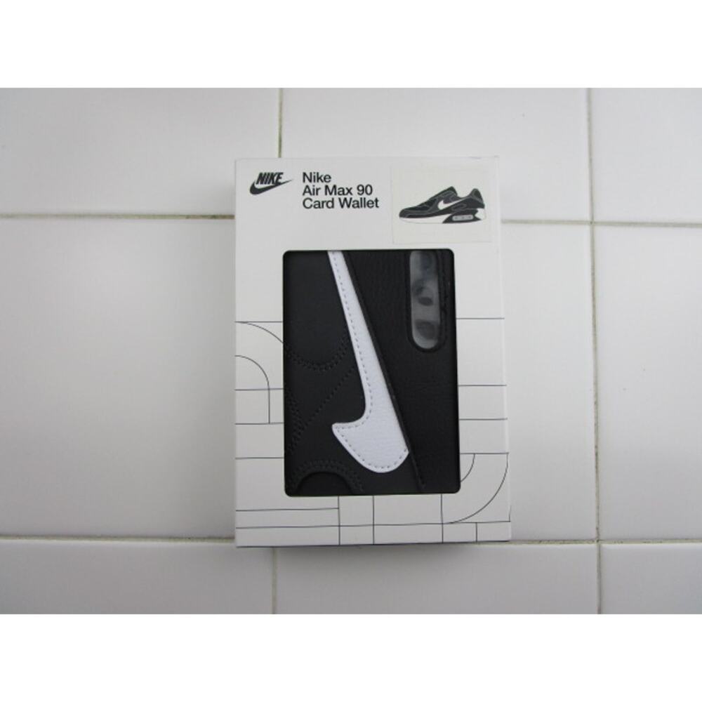 Nike Air Max 90 Sneaker Card Wallet Black White